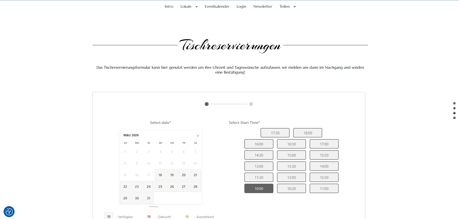 Stadtpark <br>kulinarik
